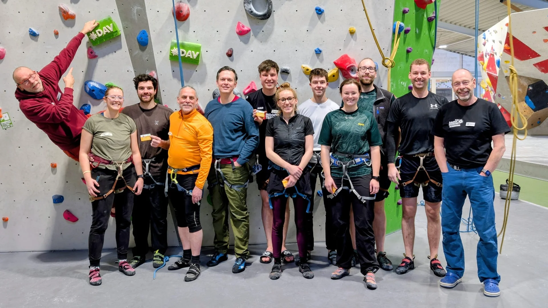 Gruppenbild mit den Teilnehmern am Topropekurs | © Thomas Tamke