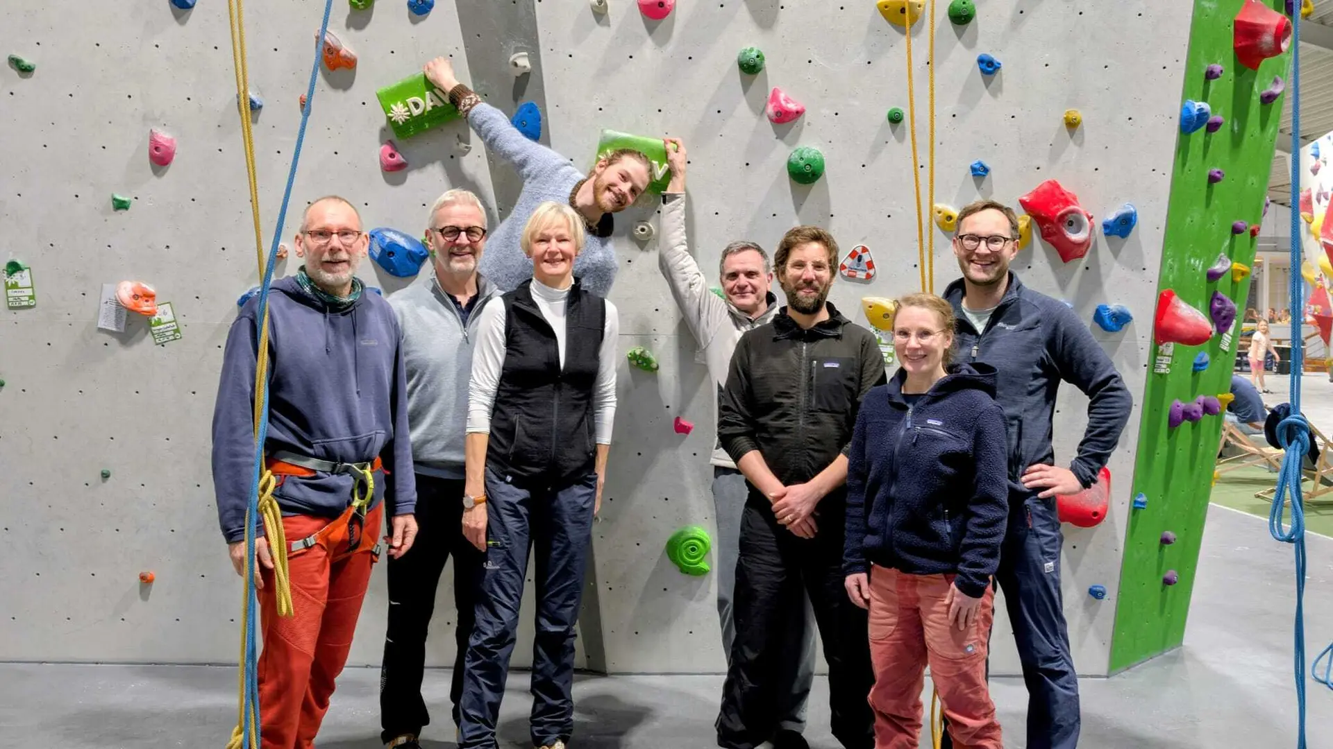 Teilnehmer am Topropekurs | © Thomas Tamke