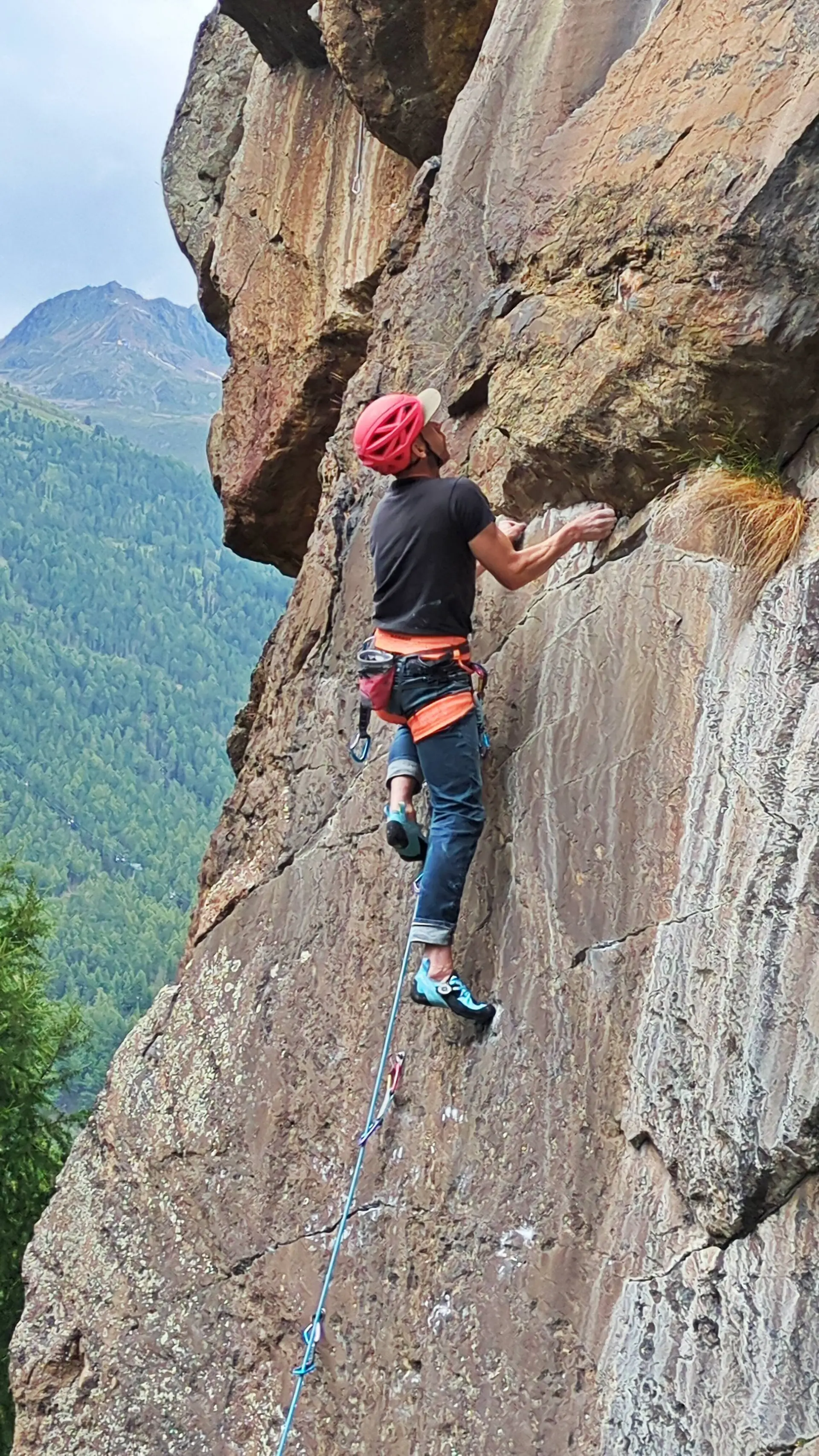 Kletterer im Klettergarten Moosalm | © Johanna Fuhrmann