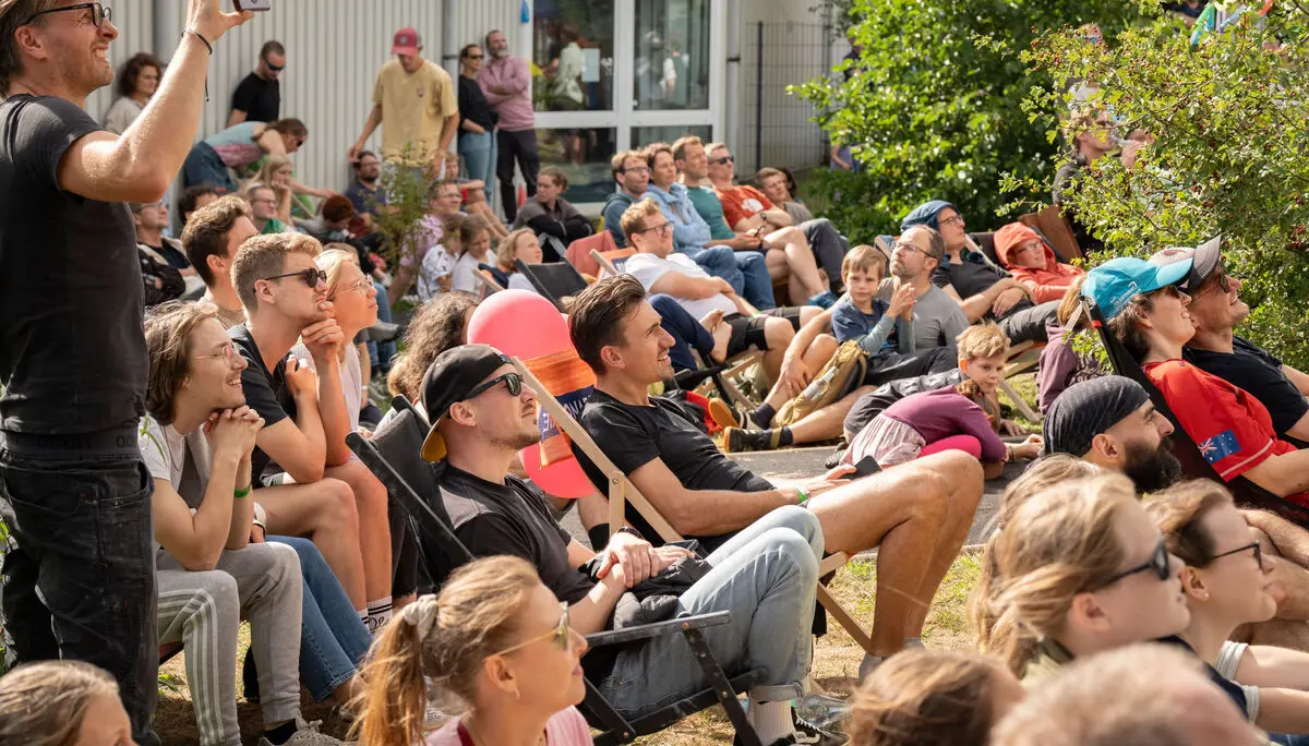 Kletterer beim Klettercup 2026  | © Lisa Oehlert