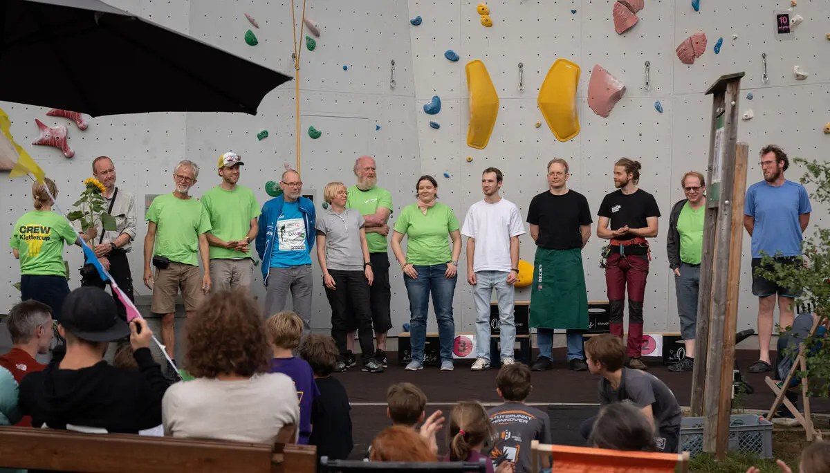 Kletterer beim Klettercup 2026  | © Lisa Oehlert