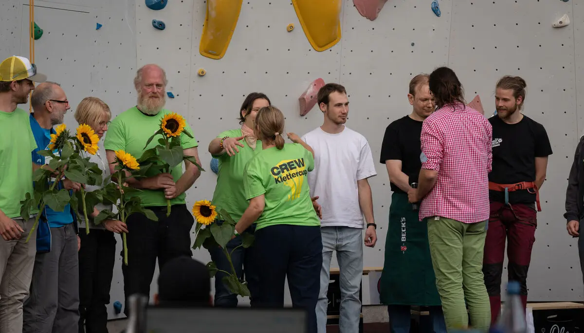 Kletterer beim Klettercup 2026  | © Lisa Oehlert