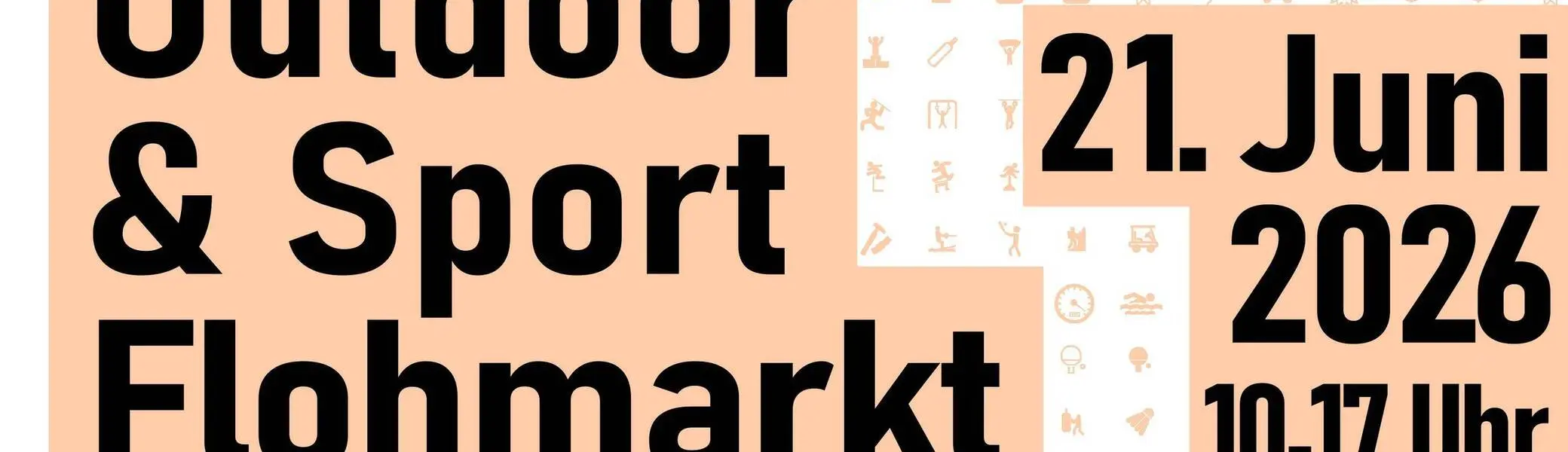 Poster für Outdoorflohmarkt | © Andreas Henke