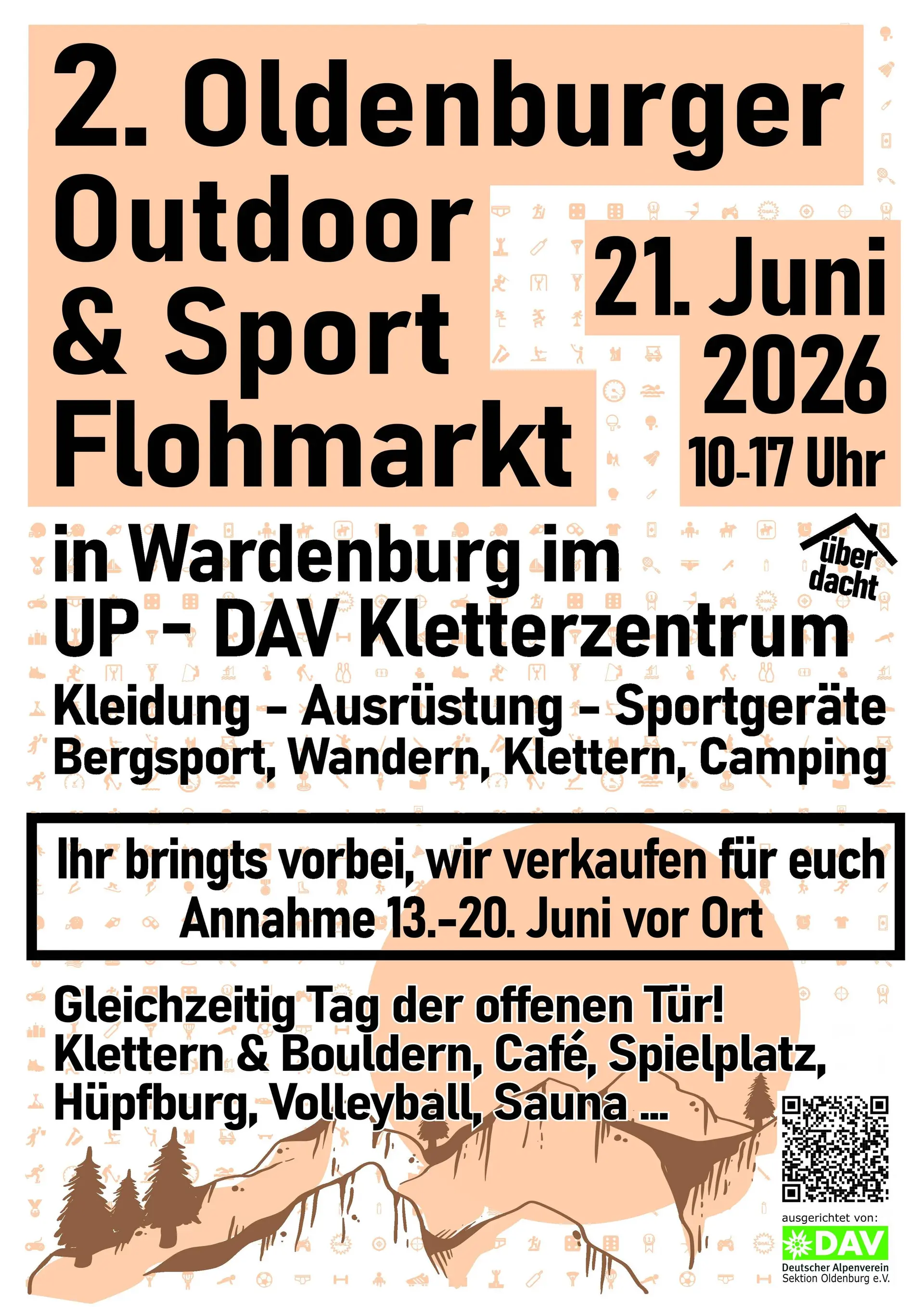Poster für Outdoorflohmarkt | © Andreas Henke