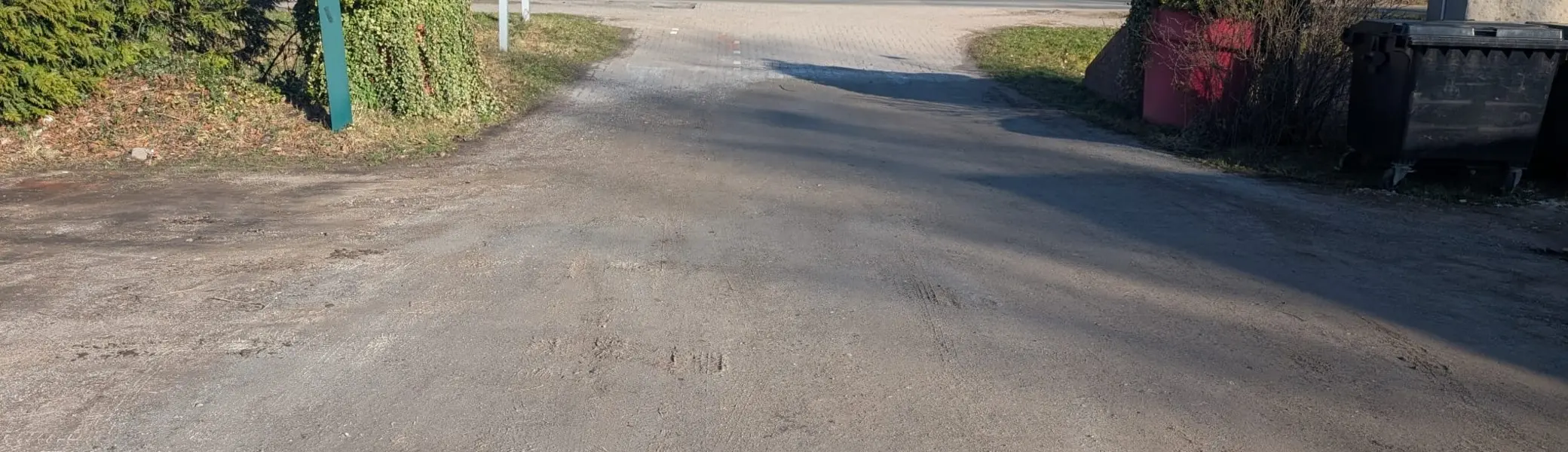 Parkplatzausfahrt | © Malte Pfennings